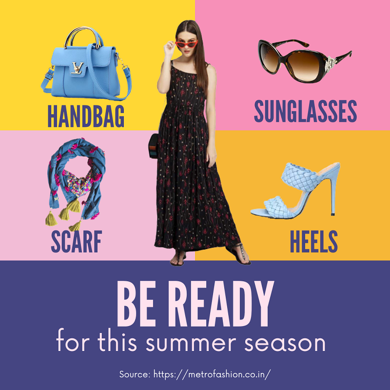 TRENDY SUMMER DRESSES AND ACCESSORIES FOR WOMEN- BY METROFASHION