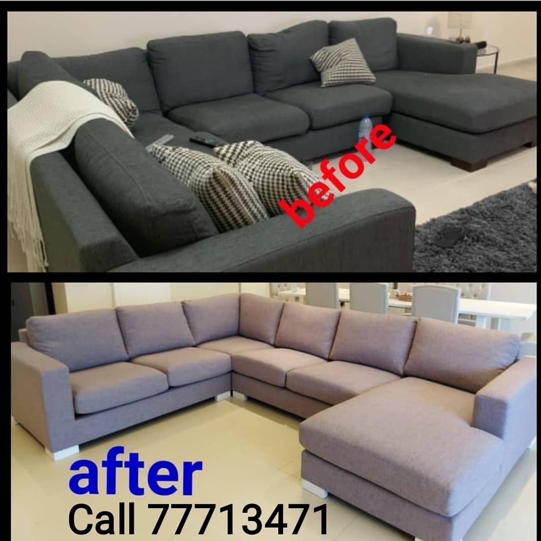 RE-UPHOLSTERY AND REPAIR –	Ain Khalid Qatar