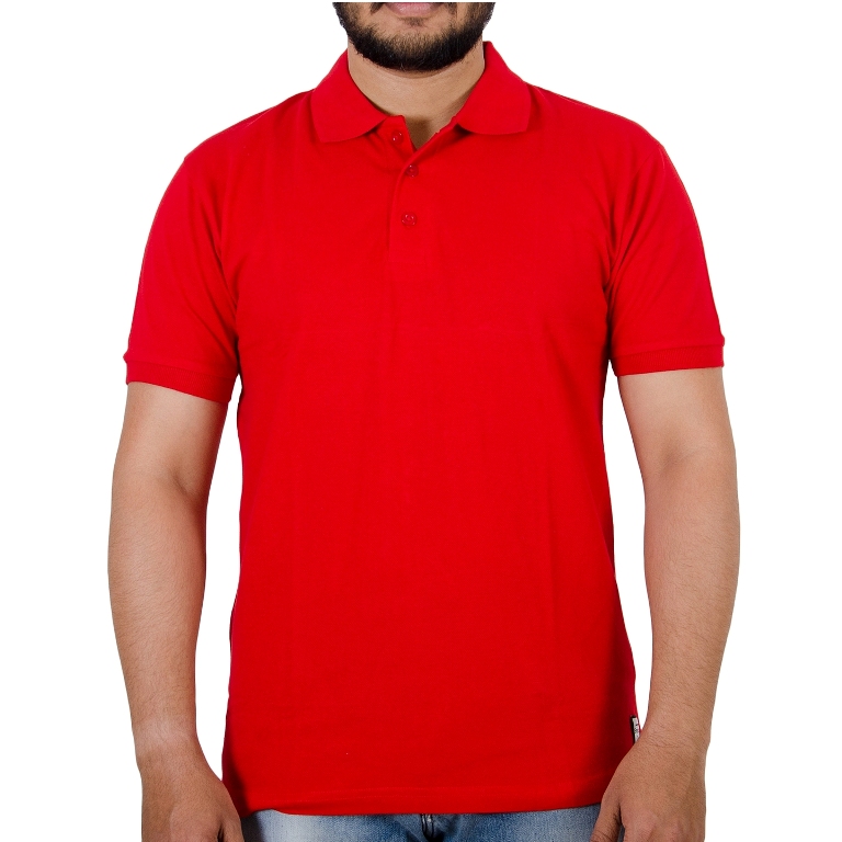 Regular Plain Polo Neck Collar Cotton T-shirts at Rs.250 (Silver Horse Ventures)