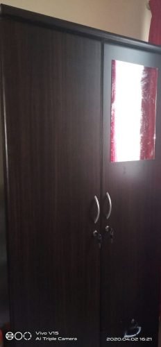 Neat and good condition double door cupboard for sale