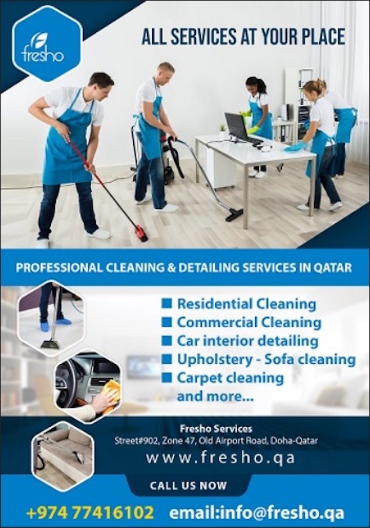 FRESHO CLEANING SERVICES-DOHA