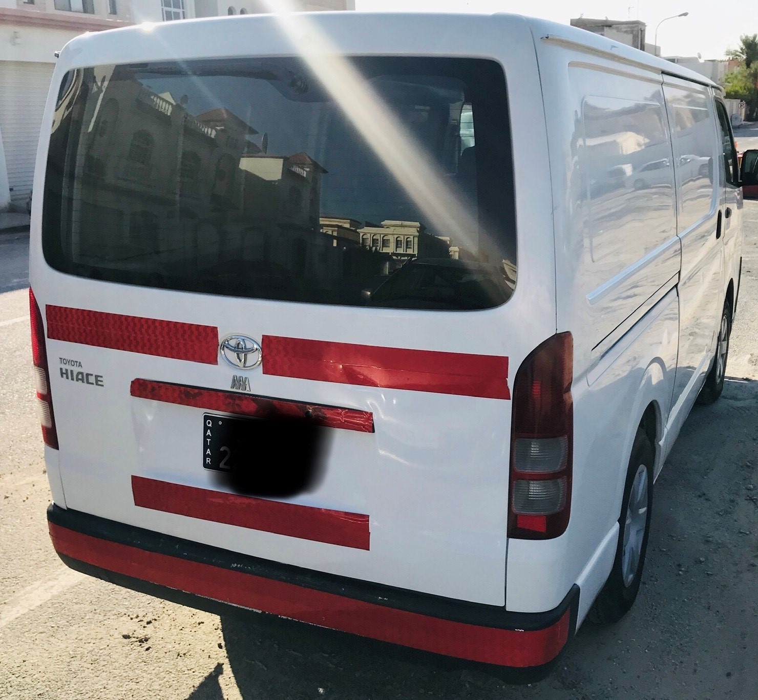 DELIVERY VAN FOR RENT WITH DRIVER  -Al Hilal Qatar