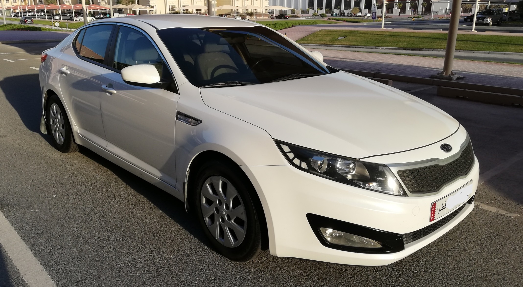 2012 Model Excellent Condition kia optima for sale-Abuhamour Qatar