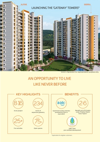 INR 5999999 / Shapoorji Pallonji Joyville Hinjewadi Amenities- Luxury Apartmets in Pune