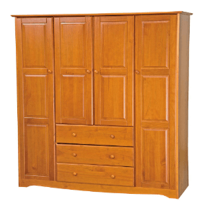 Best Quality Locking Wood Wardrobe Closet