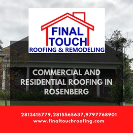 Get Exclusive commercial and residential roofing in Rosenberg