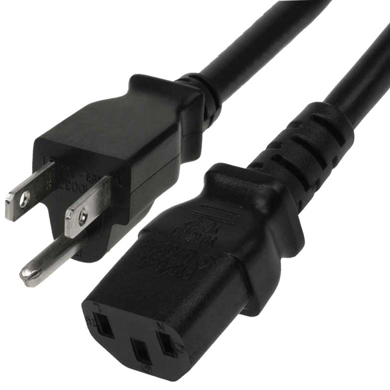 Buy NEMA 5-15P to C13 Standard Power Cord Online – SF Cable