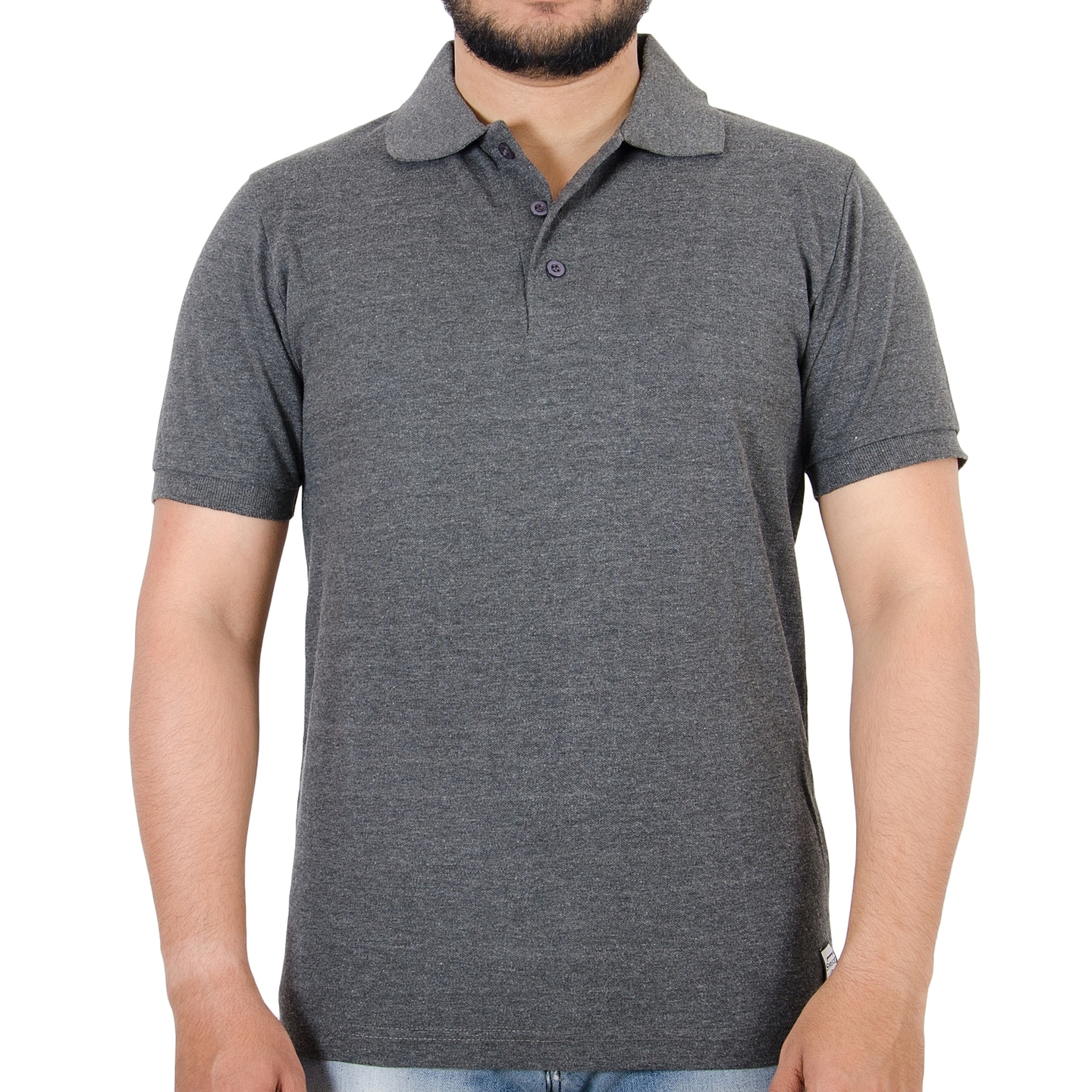 Regular Plain Polo Neck Collar Cotton T-shirts at Rs.250 (Silver Horse Ventures)