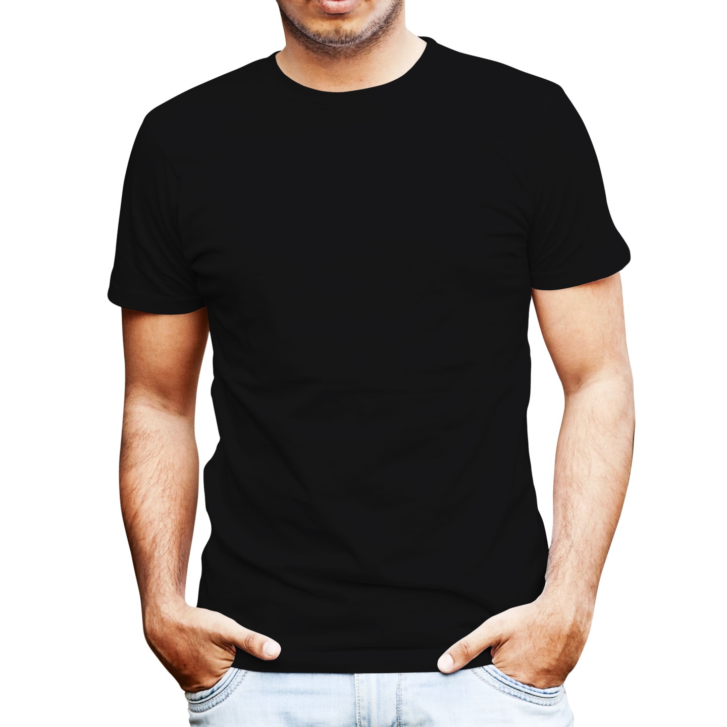 Regular Round Neck Cotton Tshirts