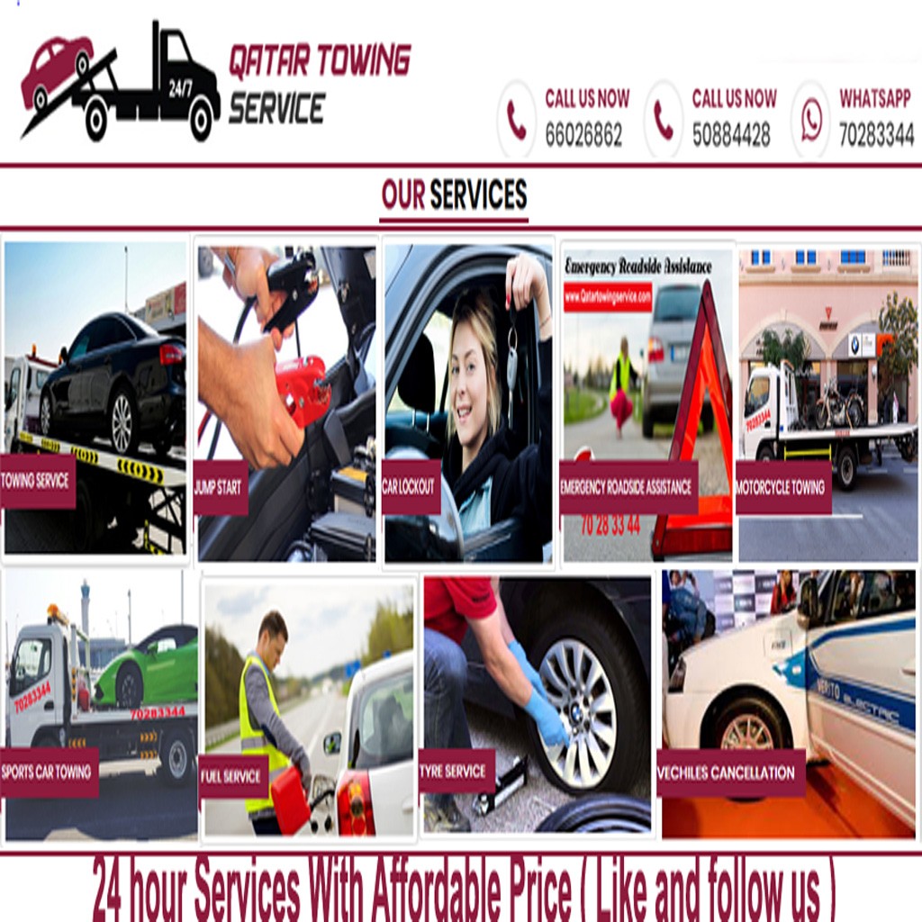 Road Assistance Breakdown Qatar Towing Service