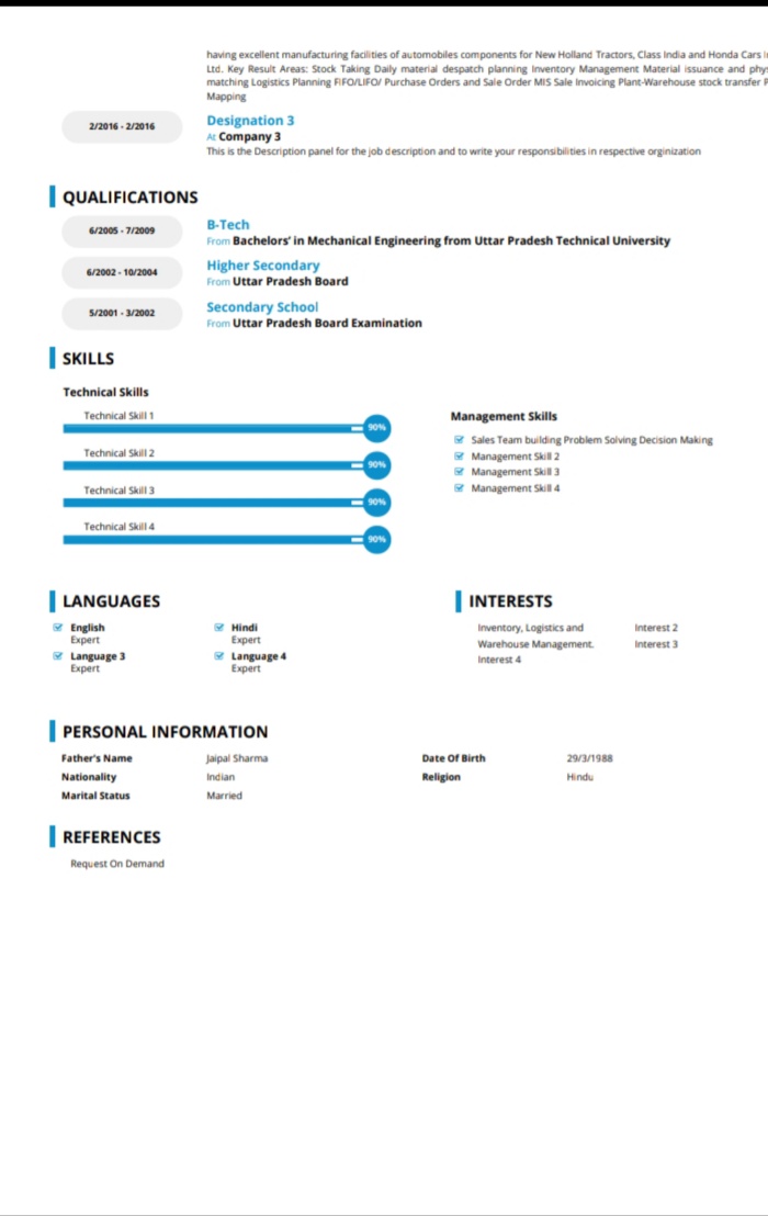 Indian Experienced Supply Chain, Logistics and Warehouse Manager Looking For job