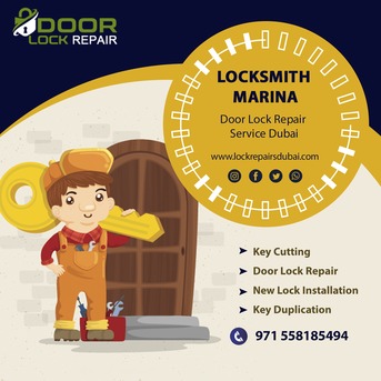 Door Locksmith Services Marina Dubai