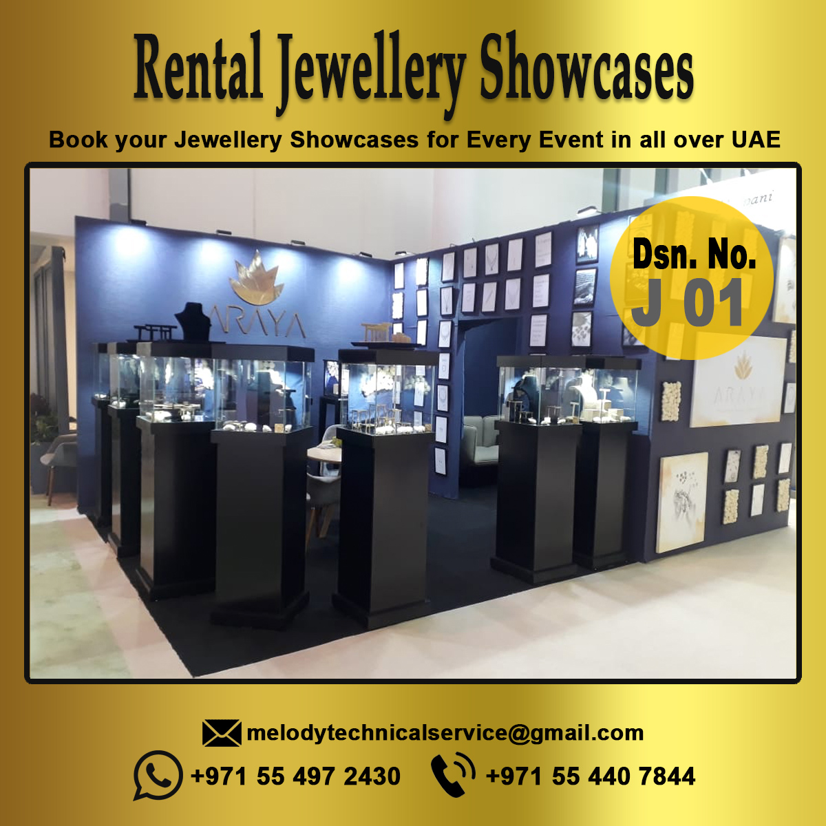 Jewelry Display Suppliers in Dubai | Jewelry Showcases for Sale and Rent in Dubai Abu Dhabi UAE