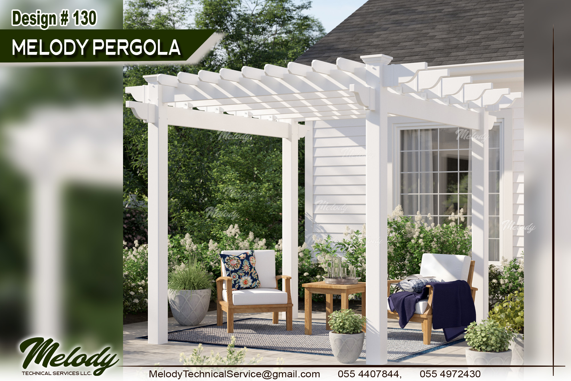 Backyard Pergola in Dubai | Pergola Supply and fixings in Dubai Abu Dhabi Sharjah | Best design pergola Dubai