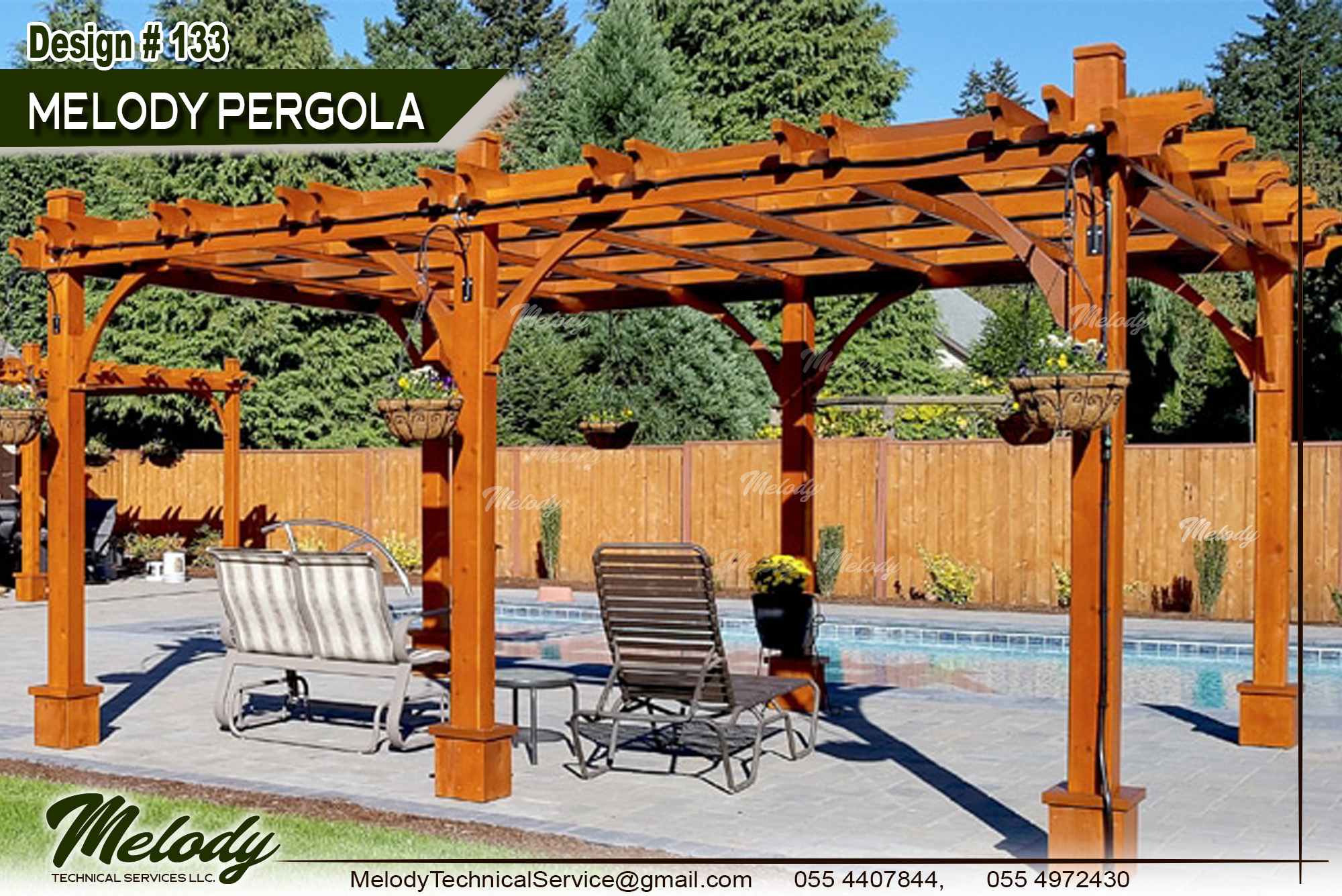 Backyard Pergola in Dubai | Pergola Supply and fixings in Dubai Abu Dhabi Sharjah | Best design pergola Dubai