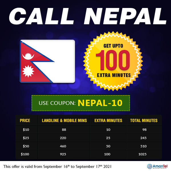 Make Cheap & Free International Calls to Nepal from USA