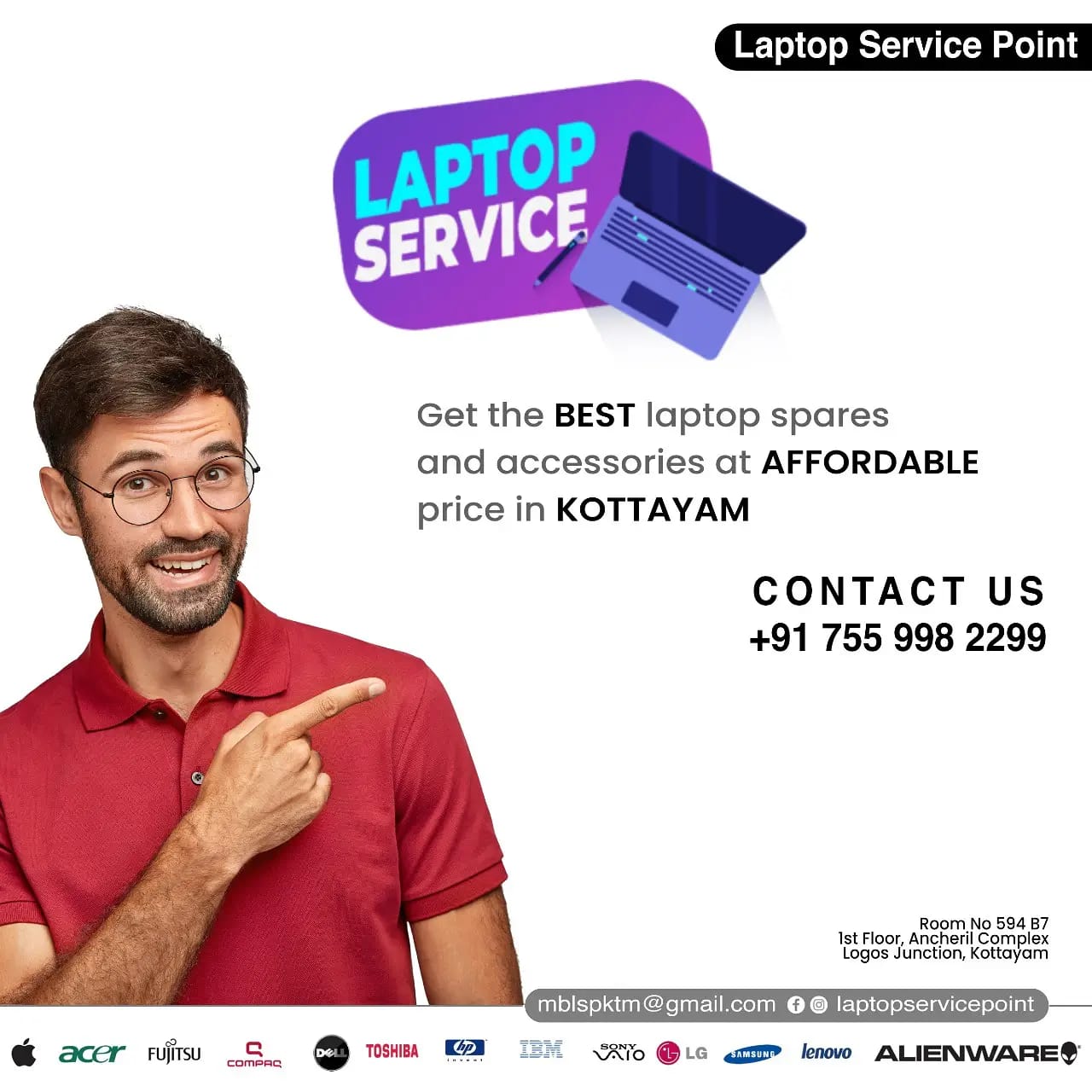 Professional and trustworthy Laptop Service providers  for all over the Kerala