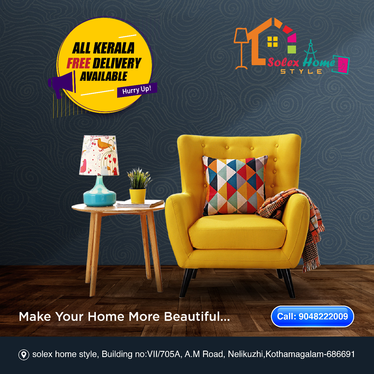 Make your Home More Beautiful with Solex Home furniture’s –