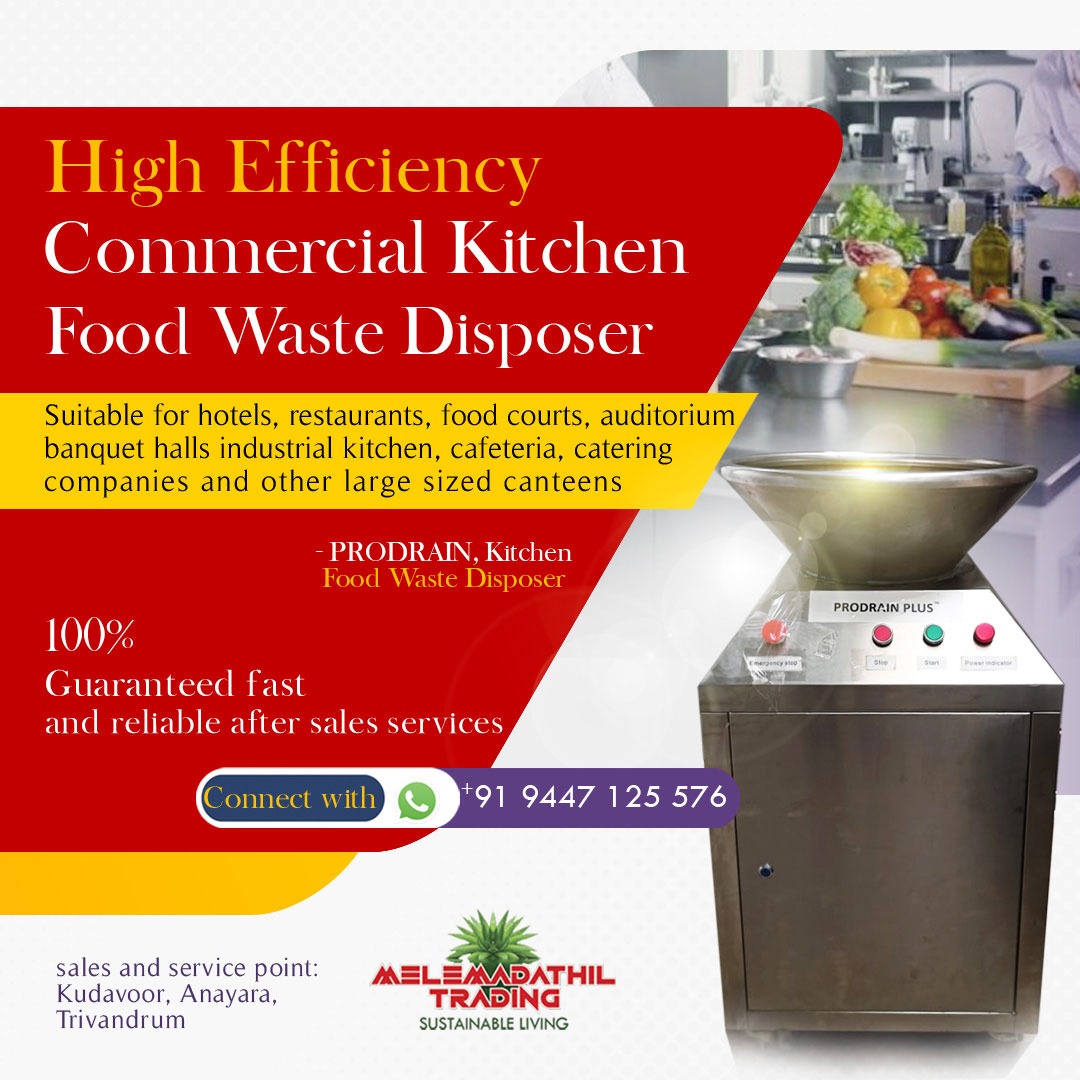 Commercial Kitchen Food Waste Disposer