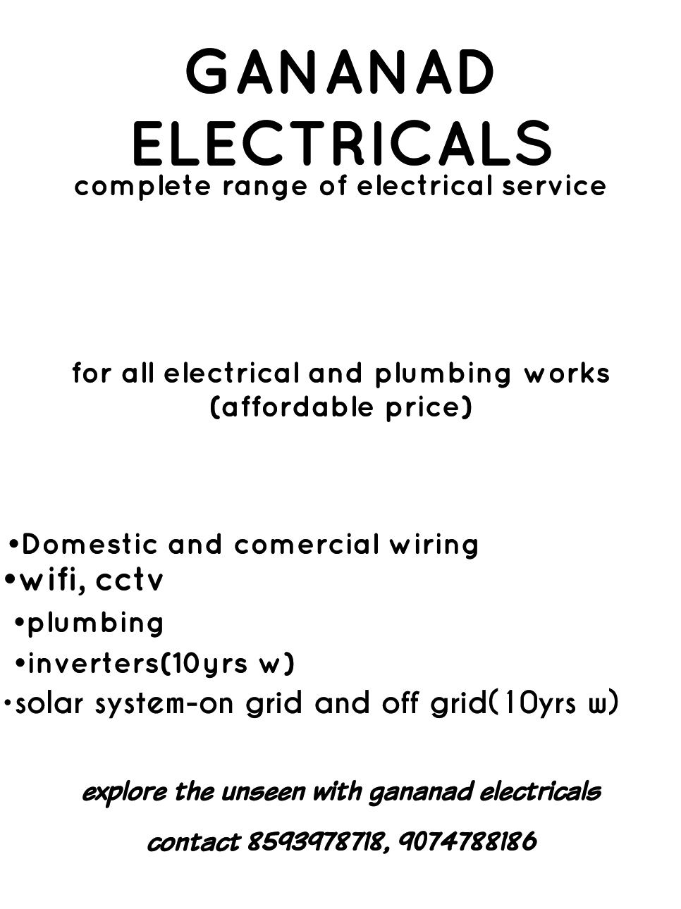 The Complete Range Of Electrical Service