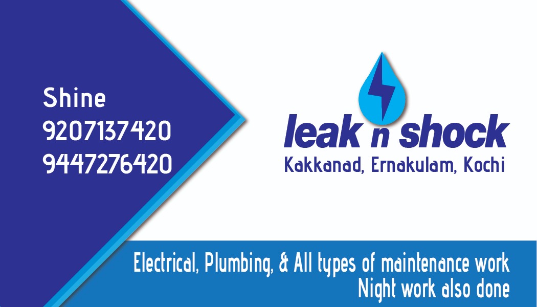 ELECTRICAL WORKS, PLUMBING AND ALL TYPES OF  MAINTANANCE WORKS