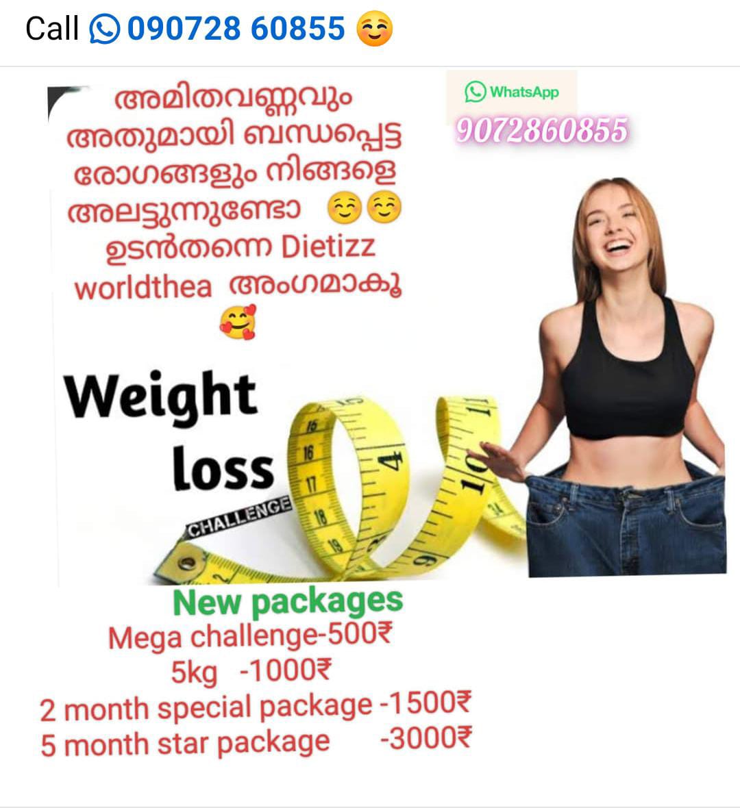 Lose the weight, gain a new life!" With dietizz World