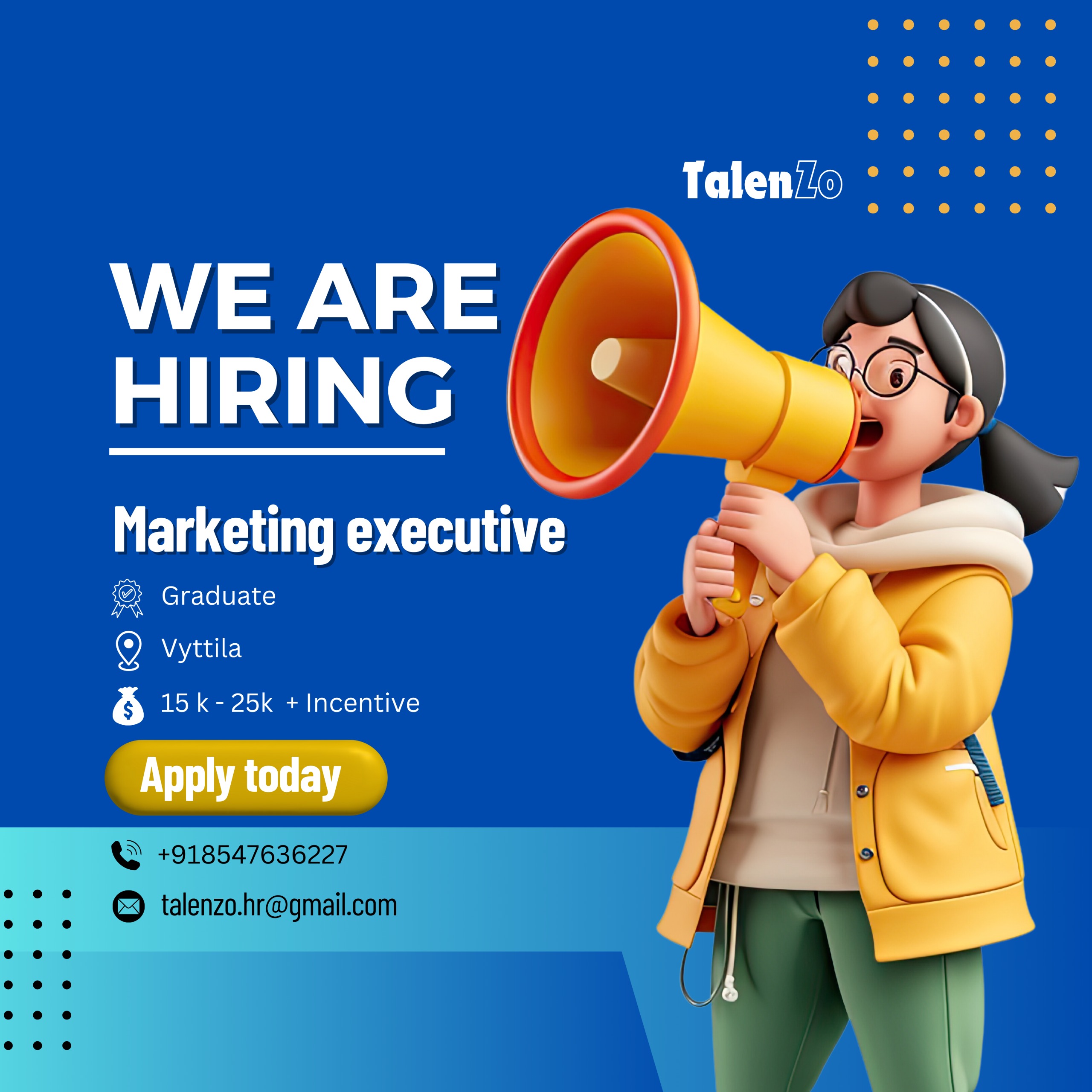 Marketing executive